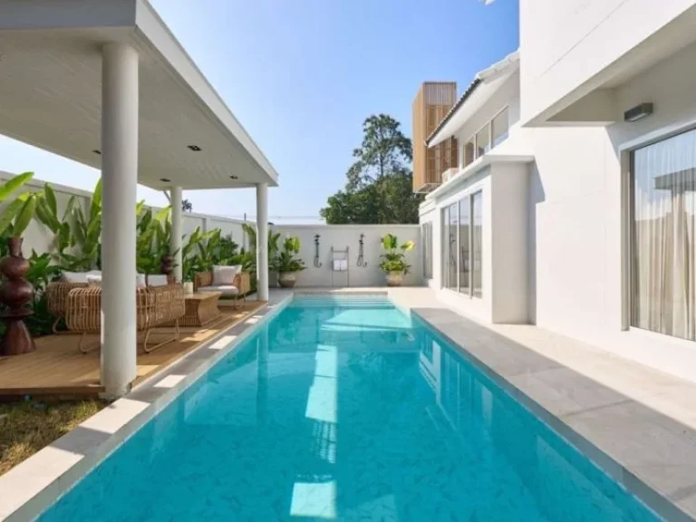 Pool villa โซนหางดง ขายเพียง 998 ล้าน 70 ตรว 4 นอน 5 น้ำ