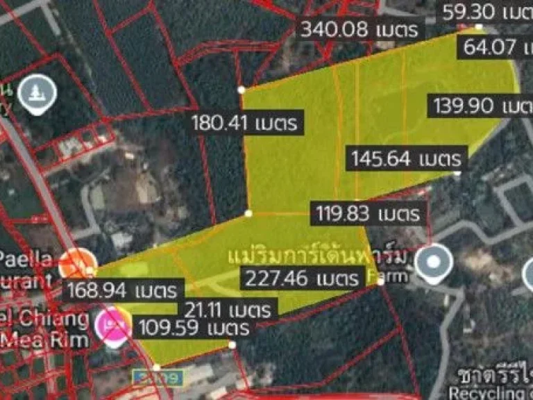 ขายที่ดิน 57 ไร่ อำเภอแม่ริม จังหวัดเชียงใหม่