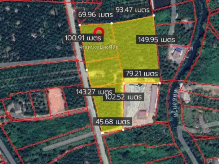 ขายที่ดินในบางเนื้อที่ 17 ไร่ 259 ตรว ขายไร่ละ 16 ล้านบาท