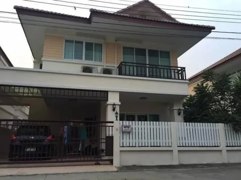 รหัสทรัพย์ KR1808 ให้เช่า บ้านเดี่ยวนันทร์นรินทร์