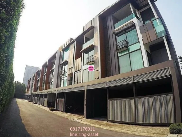 Residence สุขุมวิท65 Town Home ของแสนสิริ ห่างจาก bts เอกมัย 800 เมตร