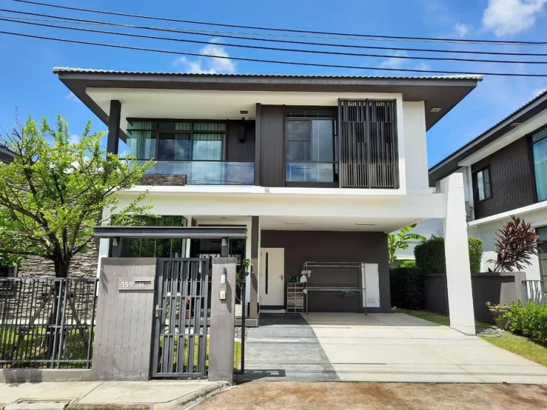 PP832ขายบ้านเดี่ยว มัณฑนา ศรีนครินทร์ - บางนา โครงการ Land amp House ขนาด 64 ตารางวา 4 ห้องนอน 3 ห้องน้ำ พร้อมนวัตกรรมใหม่