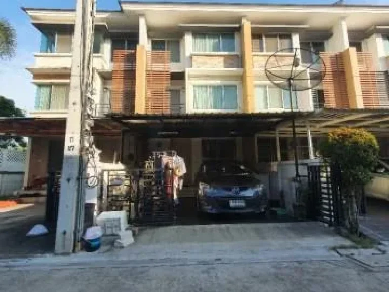 รหัสทรัพย์ 5147 Townhome หมู่บ้าน Townplus เพชรเกษม บางแค 3 ชั้น 3 ห้องนอน ใกล้ MRT ภาษีเจริญ