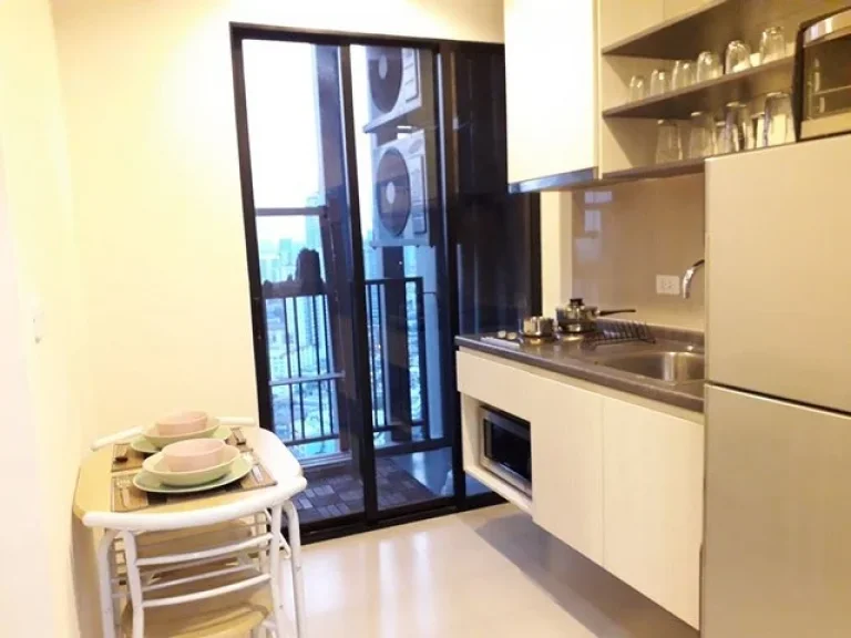 ให้เช่า The Base Park West Sukhumvit 77 แบบ 1ห้องนอน ชั้น 31 วิวเมือง 12000 บาท