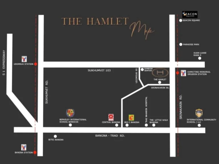 ใหม่ โครงการบ้าน The Hamlet Bangna หลัง Central Bangna บ้านที่ตอบโจทย์กับทุกความต้องการ