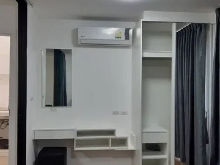 ให้เช่า I CONDO Salaya 2 The Campus 8500 บาท เตียง queen size ตู้เสื้อผ้า built-in พร้อมเข้าอยู่