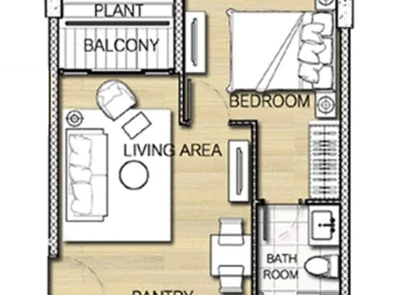 Condo for rent Collezio Sathorn8 BTS ChongNonsi 41sqM 1Bed Fully furnished