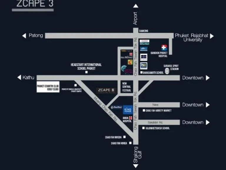 ขายดาวน์คอนโด Zcape 3 หลังเซ็นทรัล ฟลอเรสต้า ภูเก็ต พท27 ตรม วิวสวน 1ห้องนอน ชั้น1