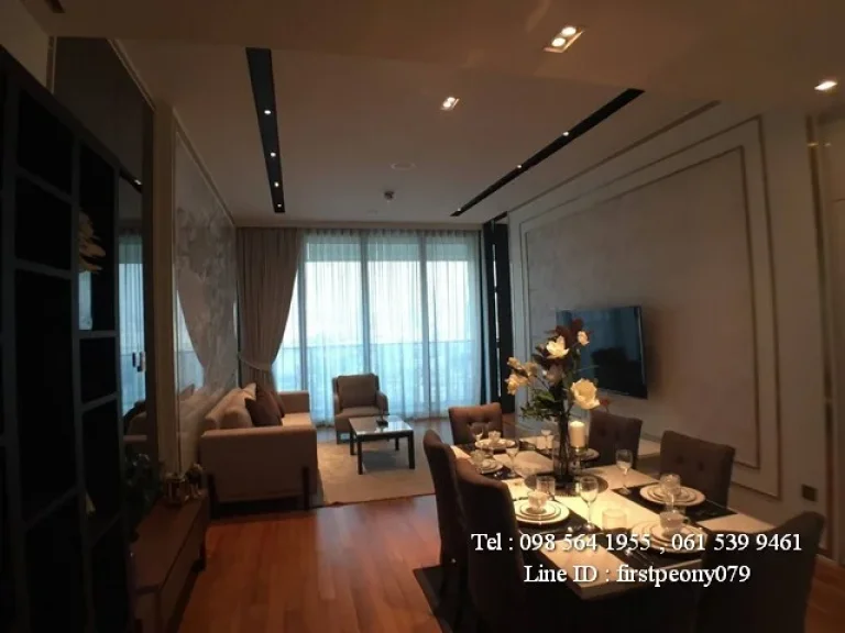 ให้เช่าคอนโด Banyan Tree Residences Bangkok พื้นที่ 70 ตรม 1ห้องนอน 1ห้องน้ำ