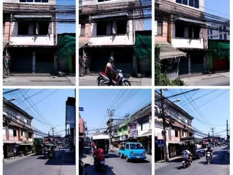 ขายอาคารพาณิชย์ 3 ชั้น สุขุมวิท113 ใกล้รถไฟฟ้า บีทีเอสสำโรง