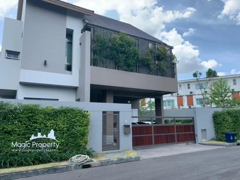 ขายบ้านเดี่ยว 3 ห้องนอน ที่ดิน 825 ตรวา ในโครงการไพร์เวท เนอร์วานา เรสซิเดนซ์ Private Nirvana Residence แขวงคลองจั่น เขตบางกะปิ กทม