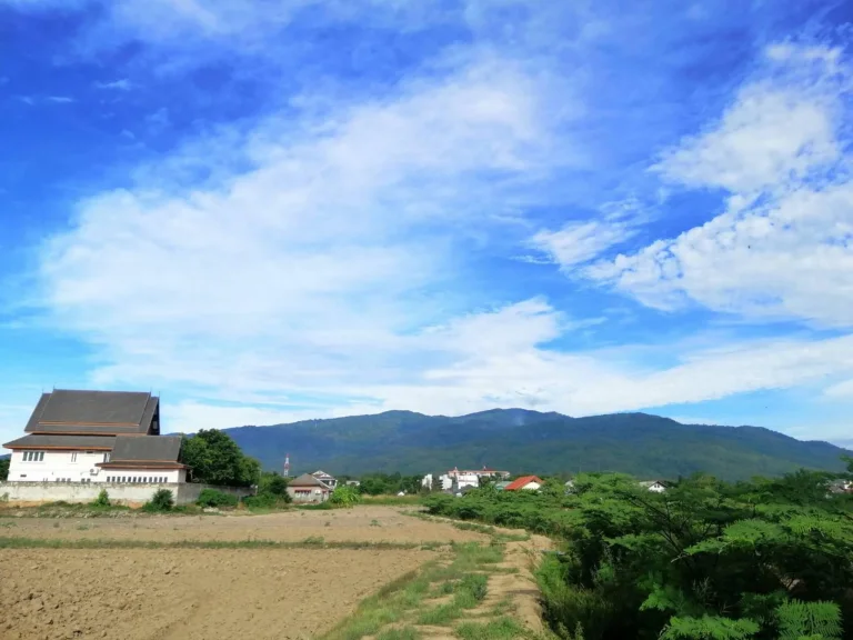 ขายที่ดินในเมืองเชียงใหม่ ราคาถูกมาก วิวดอย