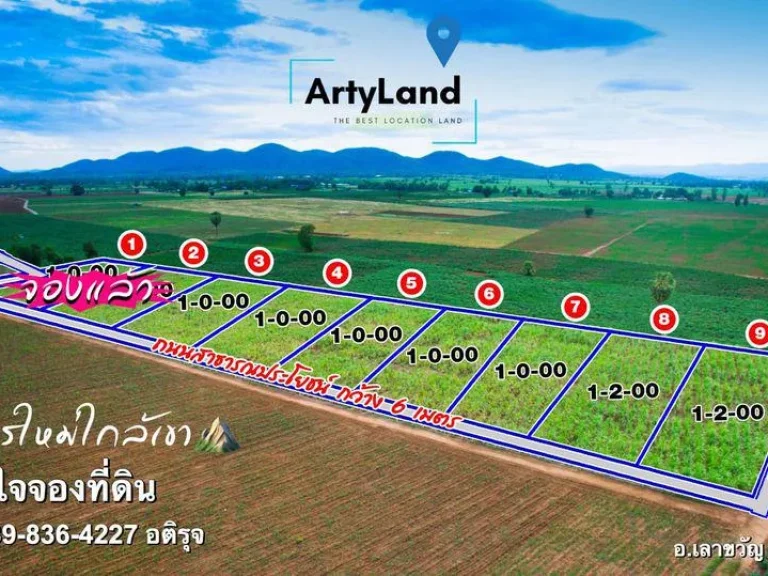 มาแล้วโครงการใหม่ใกล้เขา ใครที่พลาดลงทุนที่ดินแปลงเล็ก 1 ไร่ 2แสนต้นๆมาจองแปลงนี้ได้เลย แปลงว่าง 3-9 เปิดให้จองได้แล