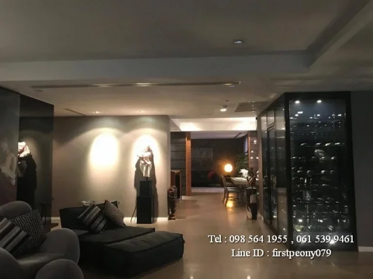 ให้เช่าคอนโด The River Condo Charoenakorn Soi 13 ขนาด 229 ตรม 3 ห้องนอน 1ห้องน้ำ