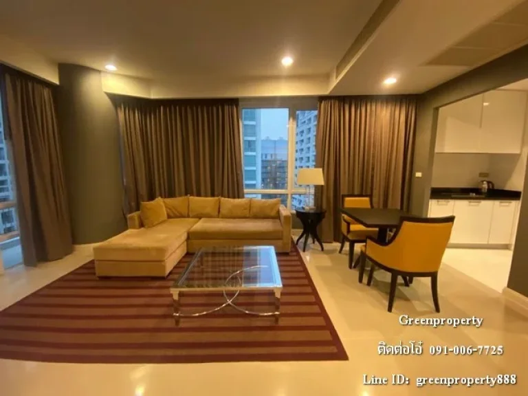 ให้เช่าคอนโด 55000 Dusit Suites ใกล้ BTS ราชดำริ ขนาด 87 ตรม 1 นอน 2 น้ำ ชั้น 16 เฟอร์ครบพร้อมอยู่