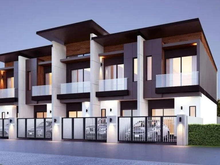 ขายทาวน์โฮม 2 ชั้น ใกล้สนามบินนานาชาติSale 2 storey townhome near the international airport