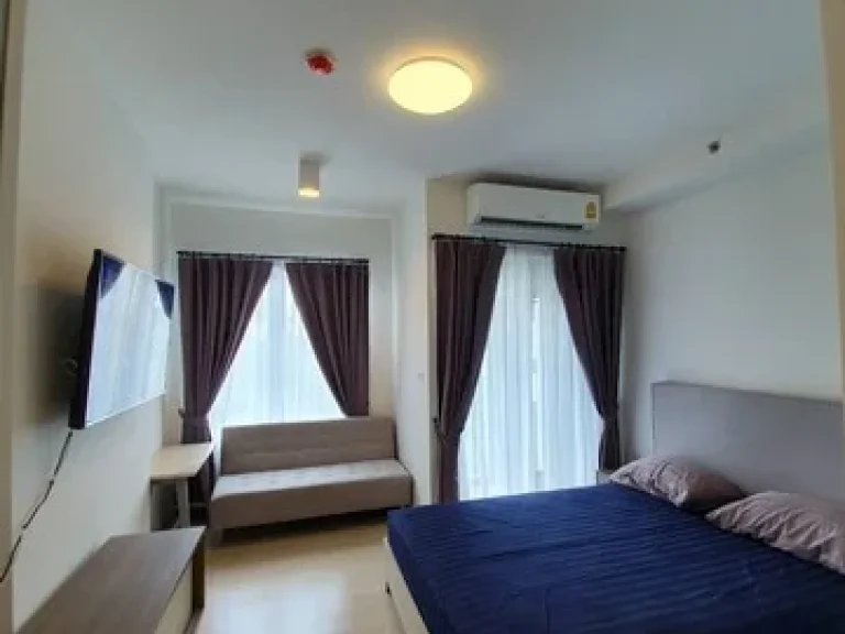 ให้เช่า Chapter One Eco Ratchada - Huaikwang 1Bedroom ชั้น2 อาคารE วิวสวน ทิศตะวันออกเฉียงเหนือ