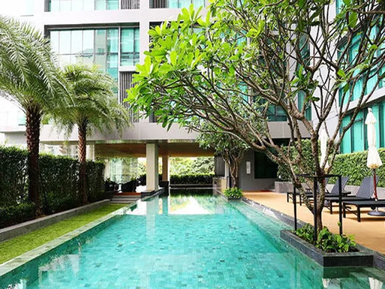 ให้เช่าคอนโด The Room Sukhumvit 21 ทำเลดีที่อโศก BTS Asoke 1 Bed 30 K