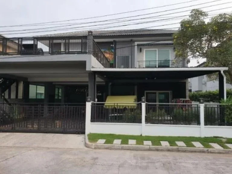 For Rent บ้านเดี่ยว หมู่บ้านเดอะเซ็นโทร วัชรพล-สุขาภิบาล 5