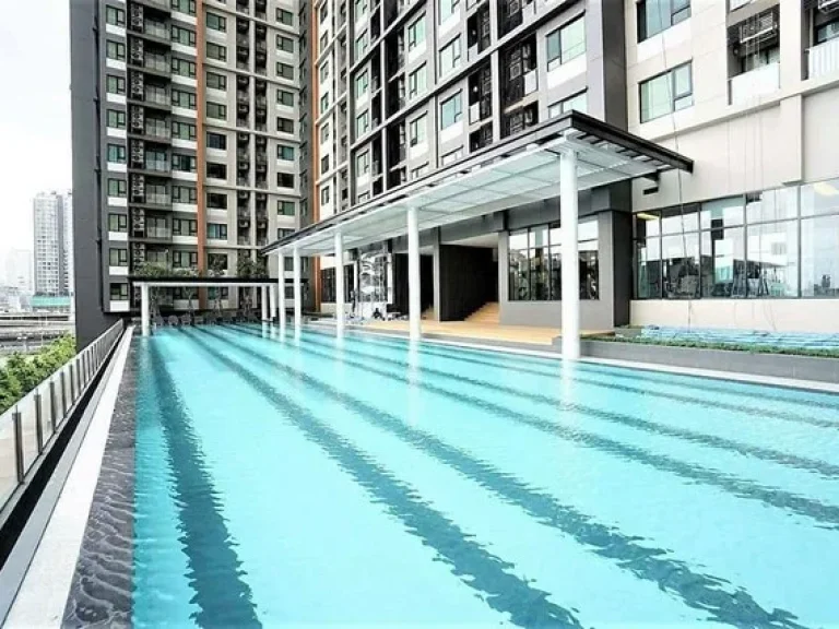 ให้เช่า ไลฟ์ อโศก Life Asoke ชั้น 15 ขนาด 36 ตรม 1 นอน วิวสวนมักกะสัน MRT เพชรบุรี