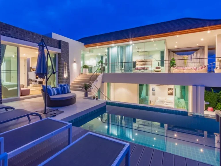 Modern Pool Villa With City View House For Saleขาย บ้านเดี่ยว โมเดิร์น วิวเมือง หัวหิน