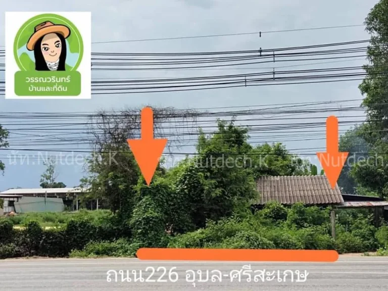 ที่ดินติดถนน 226 เยื้องๆ รรบ้านทางสาย