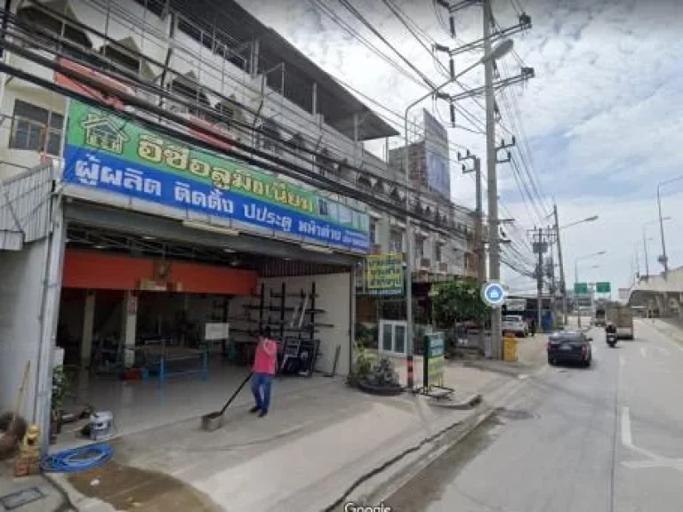 รหัสทรัพย์ 9143 ตึกแถว ติดถนนใหญ่ แยกไทรน้อย ใกล้ห้าง Central Westgste