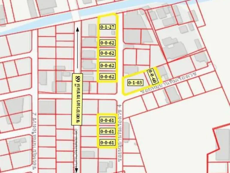 ขายที่ดิน ซอยบรม 68 เริ่มตั้งแต่ 60 ตรว ถึง 127 ตรว