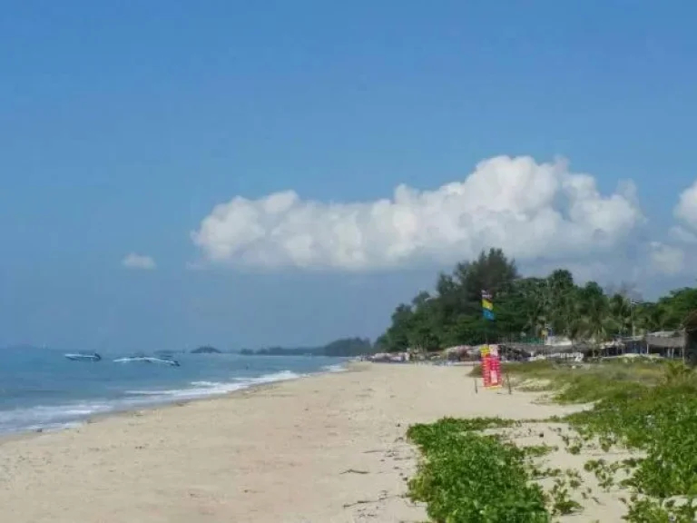 ขายที่ดินติดทะเล ชายหาดส่วนตัว สวยมาก ใกล้โรงแรมโนโวเทล โฉนด 5 ไร่