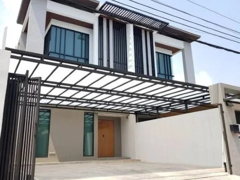 PP168ขายบ้าน โครงการ THE WINGS - NAKNIWAT18 Modern Luxury Home 3ชั้น ซอยนาคนิวาส18