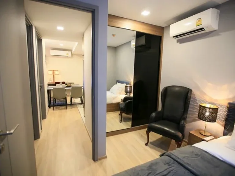 ให้เช่า คอนโด Taka Haus เอกมัย 12 ใกล้รถไฟฟ้า BTS ตึก B ชั้น 1 ห้องมุม