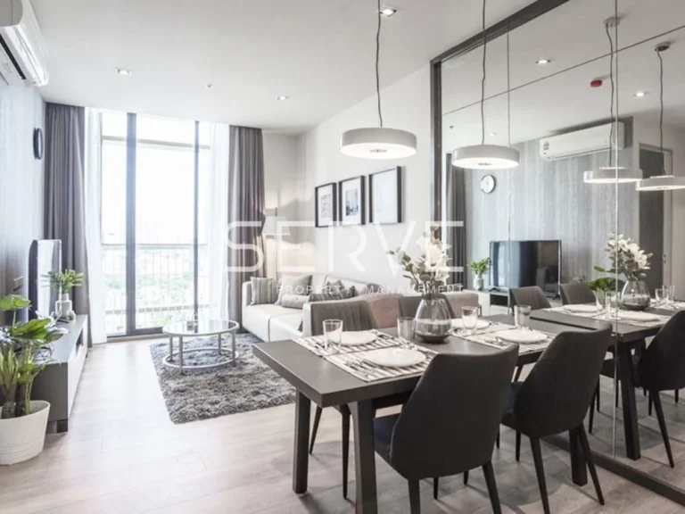 Luxury Modern Style 2 Beds ชั้นสูง โครงการติด BTS Phrom Phong พร้อมให้เช่าแล้วที่ Park 24 48 K