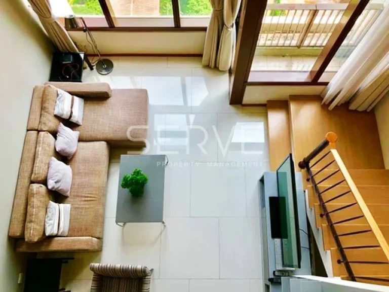 ให้เช่า Duplex Unit 1 Bed 1 Bath ห้องแต่งสวย ที่คอนโด The Emporio Place BTS Phrom Phong 49 K