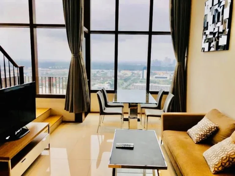 ให้เช่า The Emporio Place สุขุมวิท 24 Duplex 1-bed river view 83 sqm 34th fl BTS พร้อมพงษ์