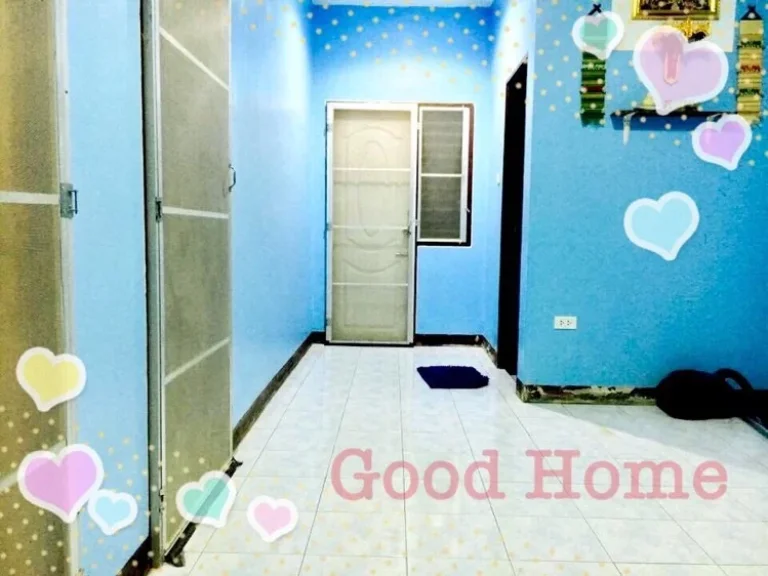 Good Home-211 ขายบ้านทาวน์เฮาส์ ทำเลดี ใกล้โลตัส โรจนะประตู C จอยุธยา