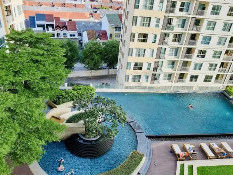 ขาย คอนโด SampS Condo Sukhumvi 101 ขนาด 48 ตรม 1 ห้องนอน 1 ห้องน้ำ ชั้น 8 วิวสระน้ำ เฟอร์นิเจอร์ครบ