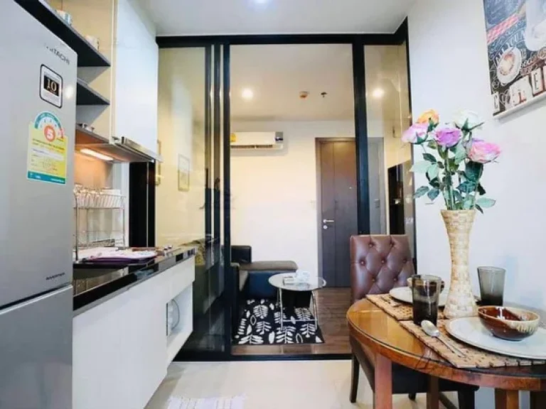 ให้เช่า 14000บาท The Base Park East Sukhumvit 77 วิวเมือง ทิศเหนือ เครื่องใช้ไฟฟ้าครบ