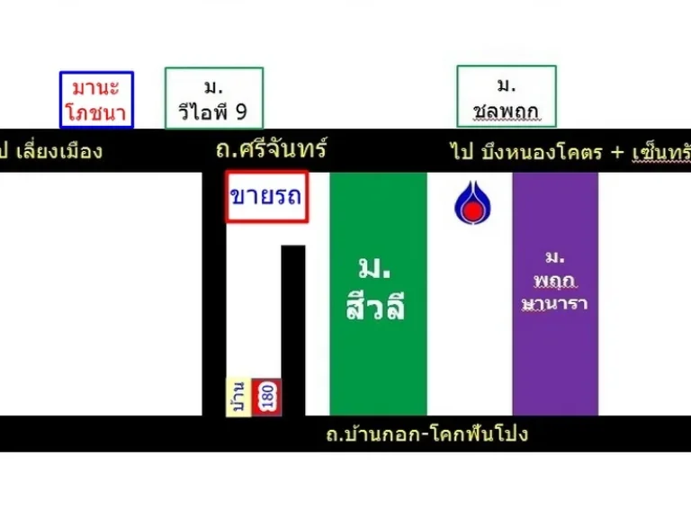 ให้นายหน้า3ซื้อสด สดผ่อนกับเจ้าของ ที่ดิน 180 ตรว ข้าง มสีวลี ใกล้ บึงหนองโคตร