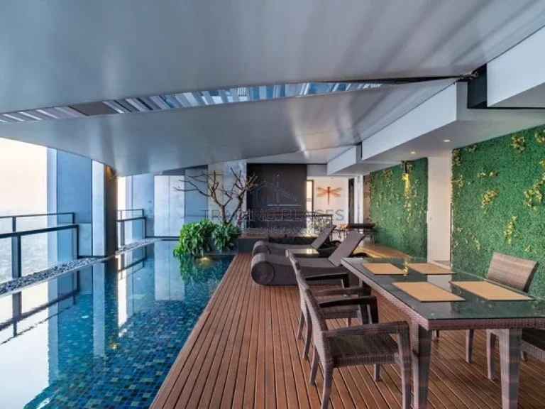 ให้เช่า เดอะ เม็ท TRIPLEX PENTHOUSE 548ตรม สระว่ายน้ำส่วนตัวลิฟต์ 4 นอน