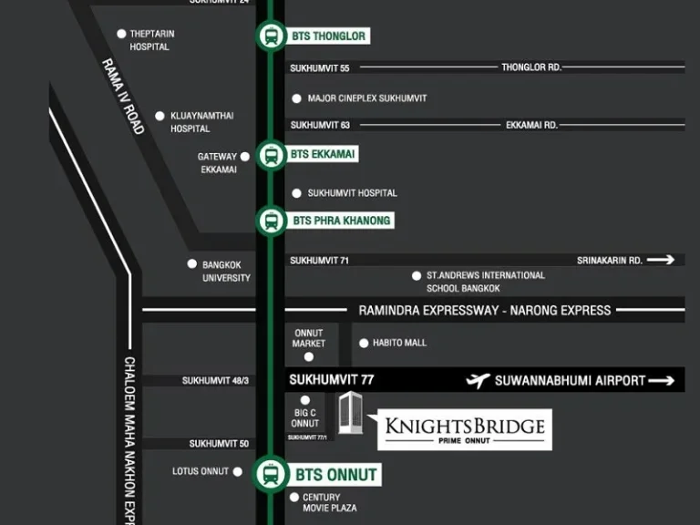 ขายคอนโด ไนท์บริดจ์ ไพร์ม อ่อนนุช KnightsBridge Prime On-Nut ขนาด 265 ตรม ใกล้ BTS อ่อนนุช