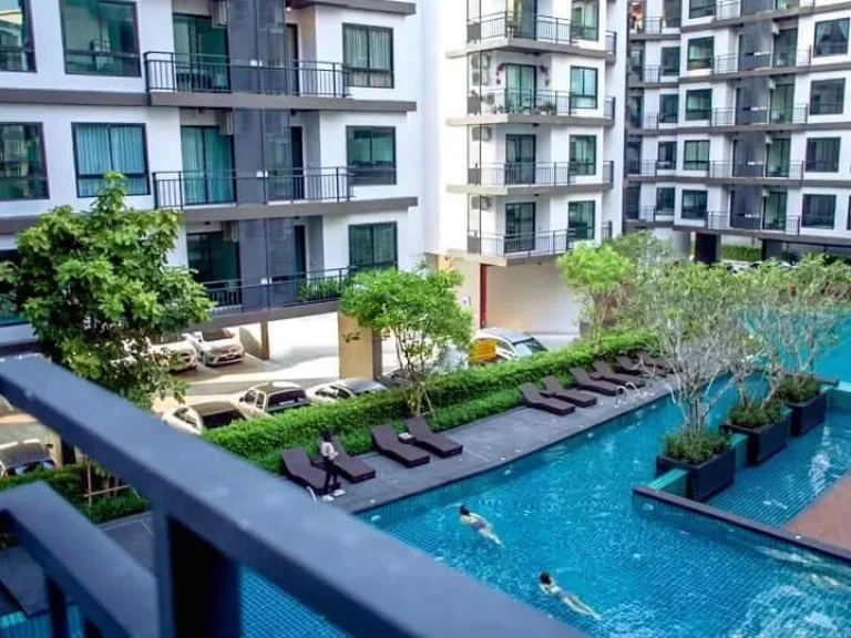 ให้เช่าคอนโด The Living Condo บางแสน 1 นอน 35 ตรม ชั้น 8 ใกล้หาดบางแสน มบูรพา