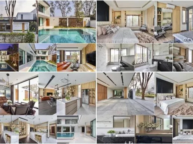 ขายบ้านสวย เชียงใหม่ Luxury House สไตล์โมเดิร์น พร้อมสระว่ายน้ำ หลังใหญ่ สร้างใหม่พร้อมเฟอร์นิเจอร์ Built-in