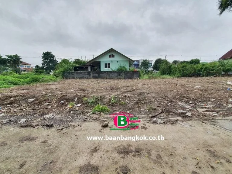 ที่ดิน ถมเเล้วสวย 101 ตรว ซอยสายไหม 25 ถนนสายไหม ถูกสุด