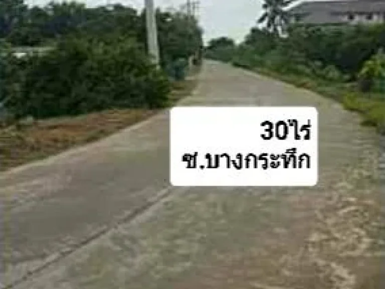 ขาย ที่่ดินเปล่า 30 ไร่ ย่าน พุทธมณฑลสาย5 ราคาถูก