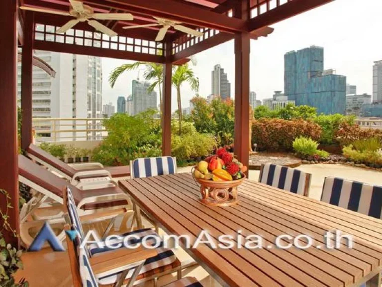 Huge Terrace Penthouse Saranjai mansion Condominium 3 Bedroom For Rent amp Sale BTS Nana in Sukhumvit Bangkok