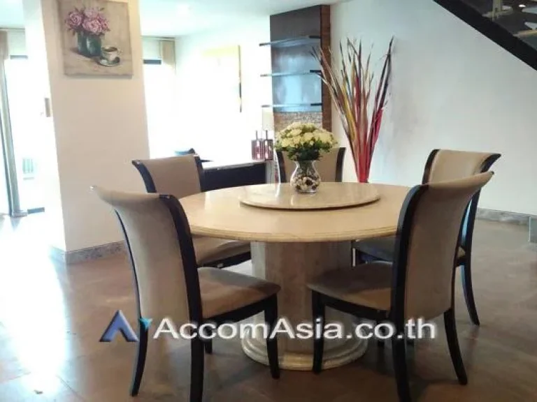 Double High Ceiling Duplex Rented but sales with rental income Baan Saraan Condominium 3 Bedroom For Rent amp Sale BTS