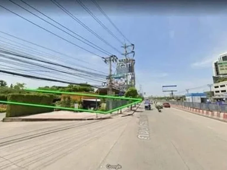 ขายที่ดิน 6 ไร่เศษ ติดถนนศรีนครินทร์ ผังสีส้ม