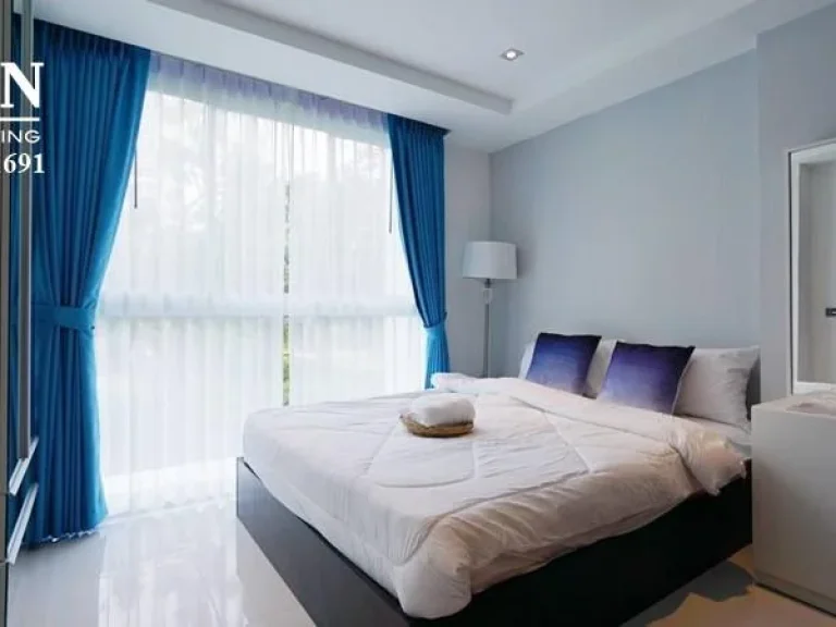 R078-474 serenity Wongamat Pattaya Condo ให้เช่า ใกล้หาดวงศ์อมาตย์ เดินเพียง 5 นาที แต่งครบ 083-5541691