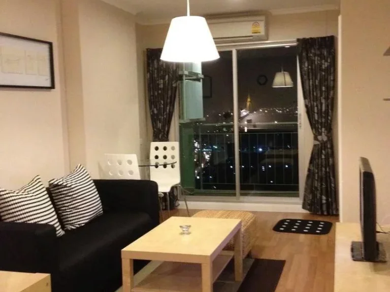 ให้เช่าคอนโด Lumpini Park Riverside พระราม 3 ชั้น 27 ห้องมุม Fully Furnished