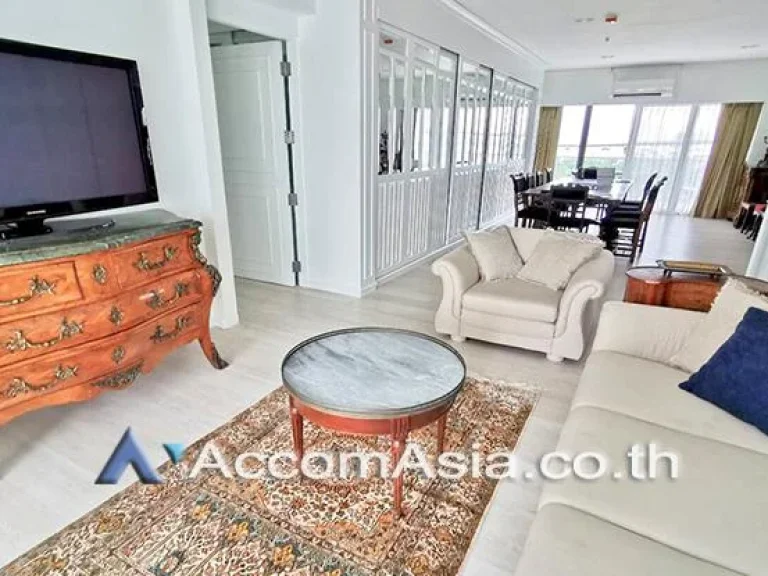 Riverside Villa 2 Condominium 3 Bedroom For Rent BRT Wat Dorkmai - BRT Rama IX Bridge in Rama III Bangkok